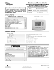 Emerson 1f86-0244 thermostat user manual